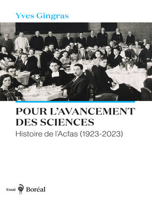 cover image of Pour l'avancement des sciences